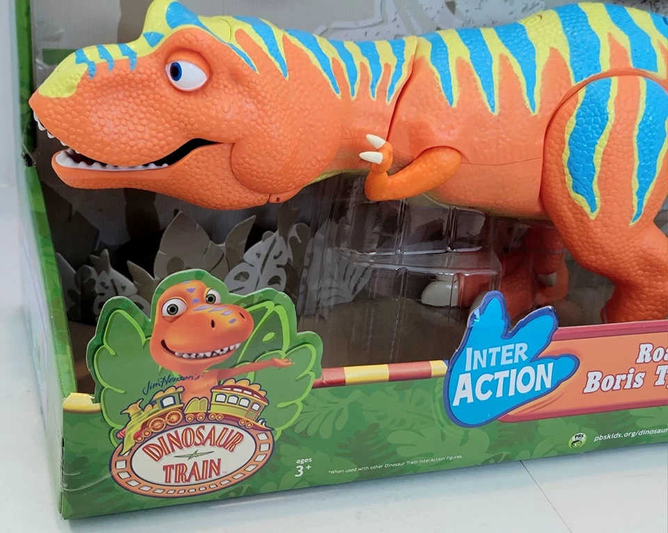 TREN DINOSAURIO BORIS TYRANNOSAURUS INTERACCIÓN RUGIR 'N REACT 23" T-REX ¡SIN ABRIR! Foto 2 de 4