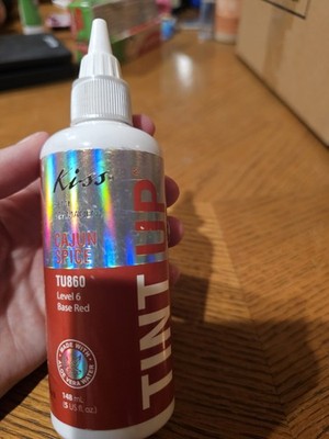 Kiss Semi Permanent Tint Up in Cajun Spice Base Red TU860 Level 6 NEW