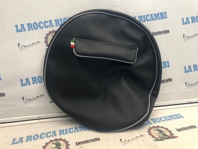 Copriruota Di Scorta Suzuki Jimny Vitara: 68x21 Cm, Pelle Sintetica, Scritta Blu, Fissaggio Elastico, Compatibile Con 205/70R15 E Altre