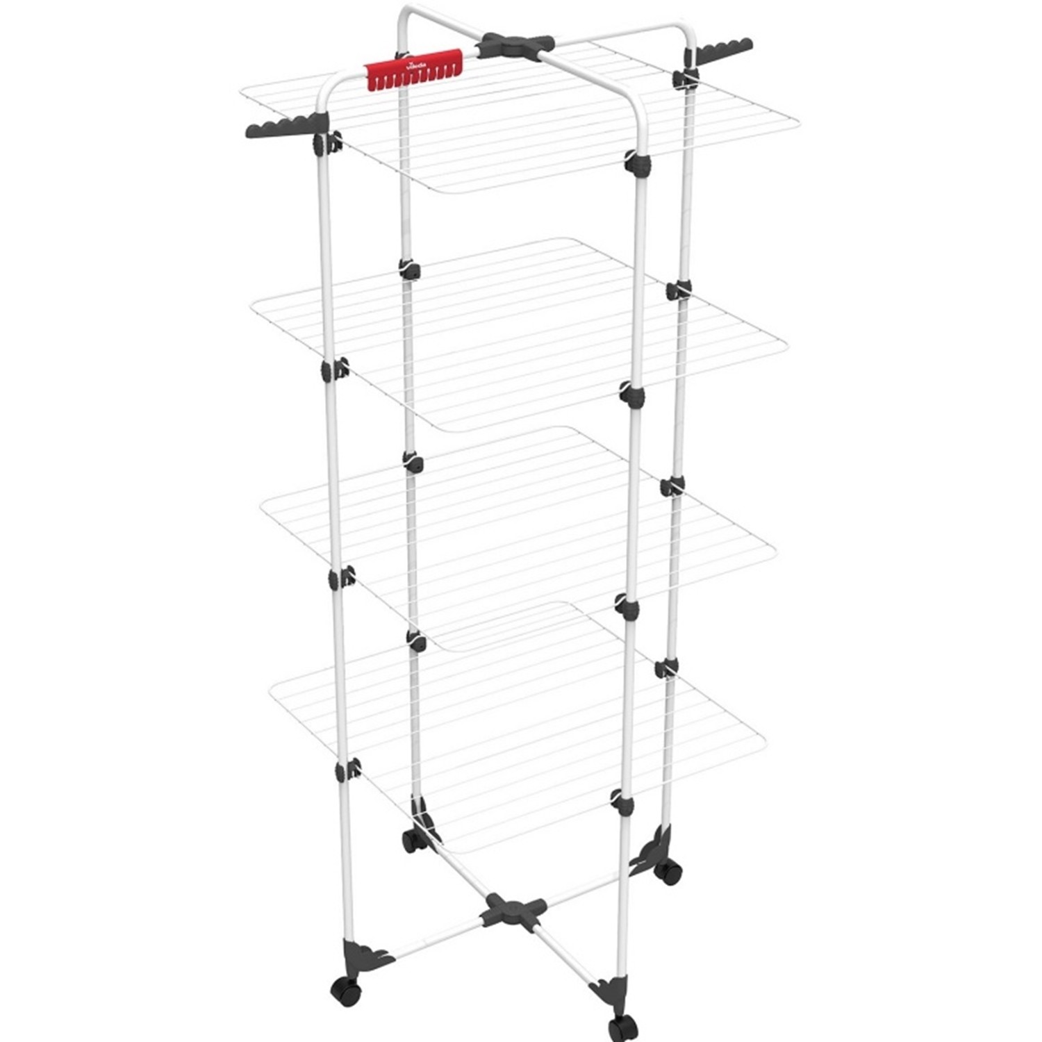 Séchoir tour Vileda Mixer 4 étendoir vertical compact idéal pour les petits appartements