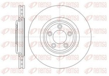 2x REMSA Disque de frein Avant pour JAGUAR S-Type (X200) XF (J05, CC9) 326mm