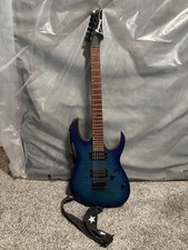 Ibanez RG6003FM RG Series Blue Electric Guitar 6 String 24 Frets w/ Strap