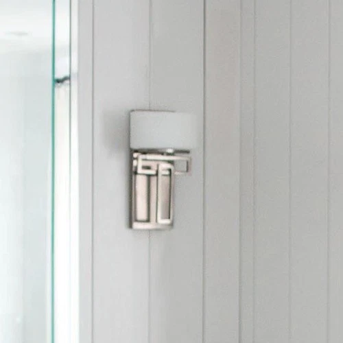 Hinkley Lighting 5100 Lanza 1 Light 12" Tall Bathroom Sconce - Nickel - Picture 8 of 8