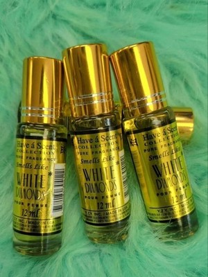Have a Scent Smells Like White Diamonds Pure Fragrance Oil 12ml Lot of 3