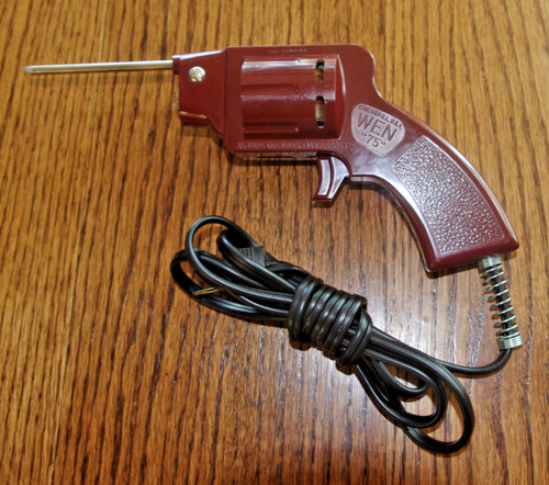 Vintage WEN "75" Solder Gun six-shooter patent pending early 1950's