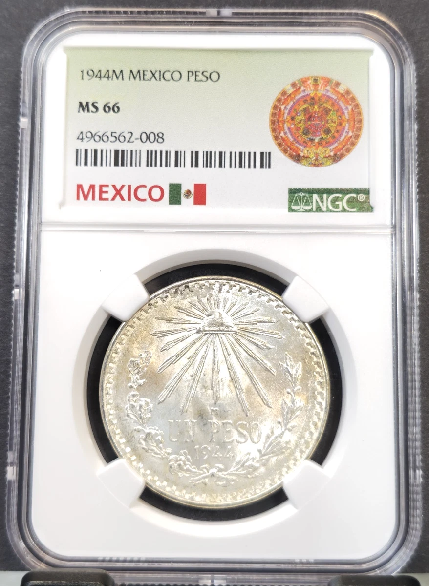 1 Peso 1944 Year Silver Mexican Coins (1905-Now) for sale | eBay