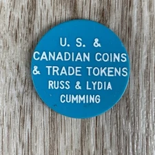 R&L Coin Supply East Grand Forks ND Collector Plastic Trade Token, 1970s