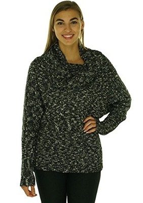 Soybu Damen Pullover Sweatshirt Rhonda, schwarz, M,
