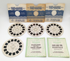 Vintage View-Master reels Jack Beanstalk Three Bears Snow White Roy Rogers