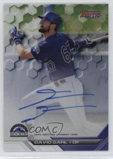 2016 Bowman's Best Best of 2016 Auto Refractor David Dahl #B16-DD Auto 5w7