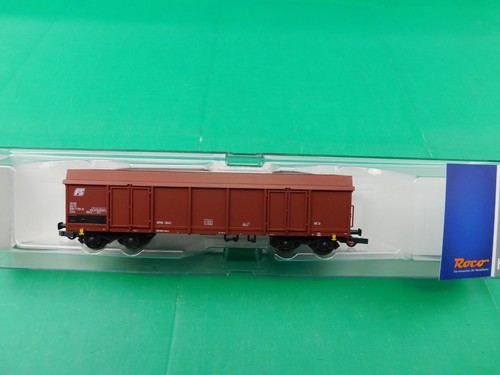 C02 Roco H0 Güterwagen 66962 FS Hochbordwagen Ealos AC KKK OVP TOP | Zustand: Gebraucht