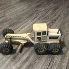Tonka Pressed Steel Yellow Road Grader Construction Vehicle Vintage 1980s