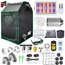 48"x48"x80" Complete Roof Grow Tent Kit w/LED Full Spectrum Grow Light Air Filte 5.34 per gallon
