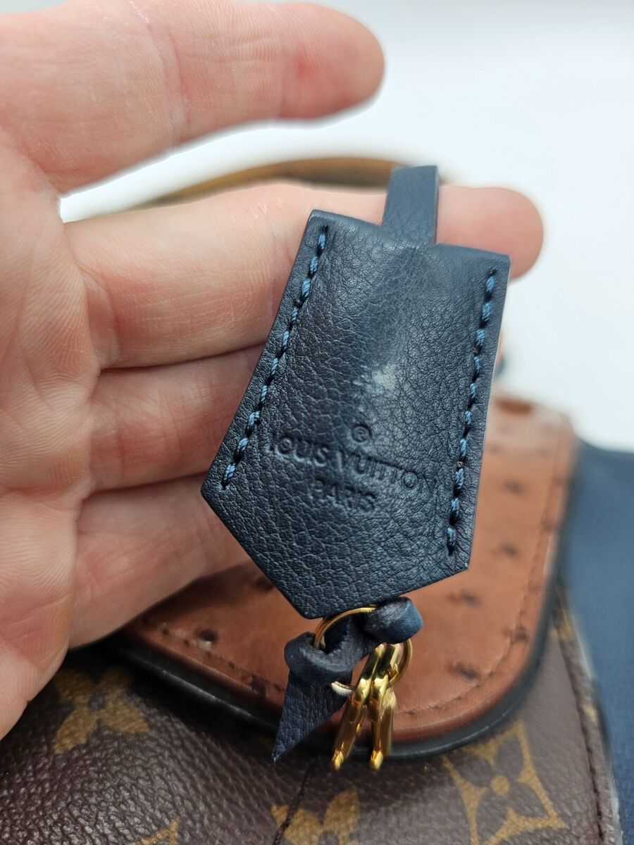 Authentic Louis Vuitton Monogram Ostrich Python Majestueux Authentic Louis Vuitton Monogram Ostrich Python Majestueux