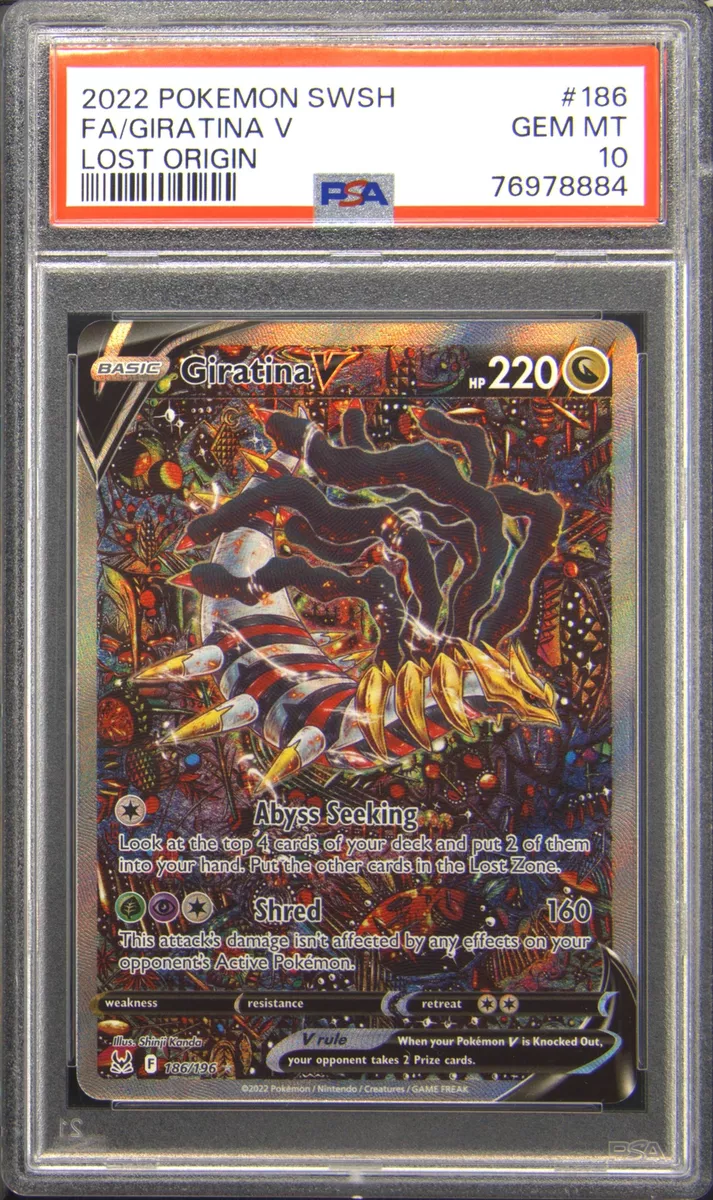 The Pokémon Company - Pokémon - Graded Card GIRATINA V - 2022