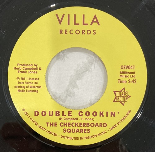 THE CHECKERBOARD SQUARES - "DOUBLE COOKIN' - Classic Northern Soul Instrumental - Picture 2 of 4