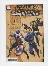 New Agents of Atlas #1 Connecting Variant First App War of the Realms Marvel MCU
