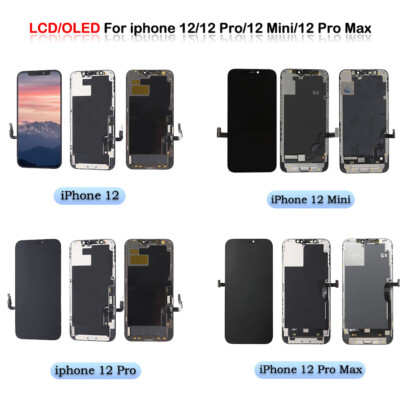 For iphone 12/12 Pro/12 Mini/12 Pro Max LCD Display Touch Screen Replacement lot