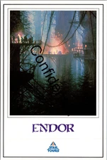 Walt Disney World Star Tours Endor Star Wars WDW Theme Park Postcard I-573