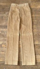 Vintage 70s David Brooks Ltd Corduroy Pants Khaki Womans Size 10 Fits 27x32
