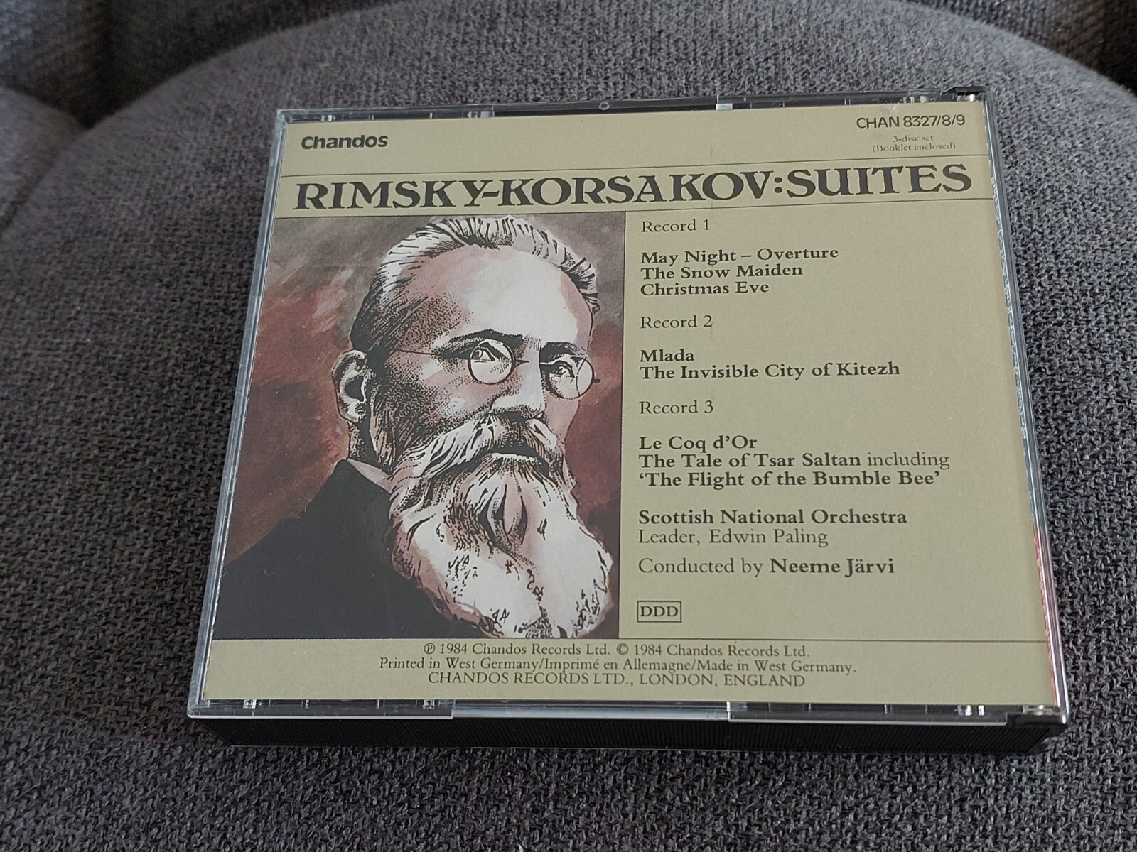 Rimsky Korsakov Suites Neeme Jarvi 3 CD VGC eBay