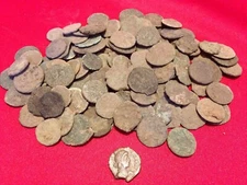 (1) Uncleaned Higher Grade Ancient Roman Coin / Constantine the Great Era 330 AD