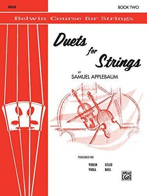 DUETS FOR STRINGS, BK 2: CELLO (BELWIN COURSE FOR STRINGS) By Samuel Applebaum