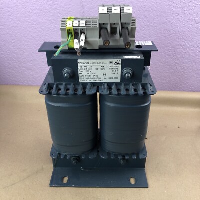 TOSS 2.5 KVA Transformer Pri. 230V, Sec. 18V / 24V 104Amp, C-330314-01