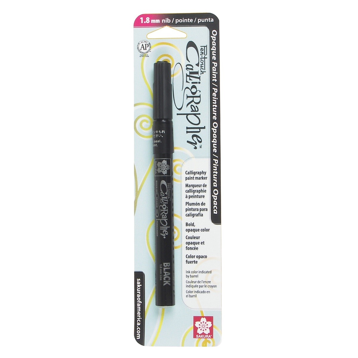 Sakura 47380 Blister Card Pentouch Calligrapher Pen, Fine (Choose