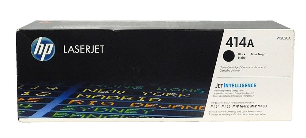 HP 414A Black Toner Cartridge W2020A Compatible for LaserJet Printers  -image