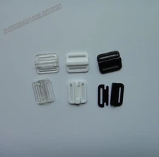 Clip Swim Snap Plastic Hook Bra Strap Clasp Lingerie Buckle 8/10/11/12/15/20mm