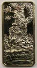 1974 1st Annual Father's Day Hamilton Mint .999 Fine Silver Bar 1 oz 24k EGP
