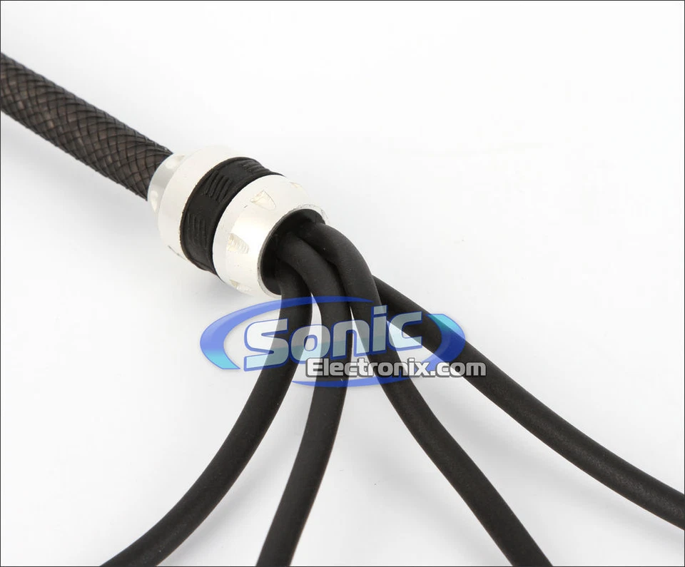 Stinger SI8412 12 Ft 4-Channel 8000 Series RCA Interconnect Cable - Image 4 of 4