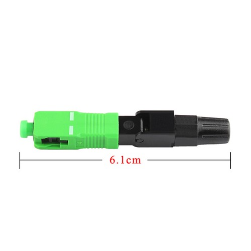 10pcs Ftth Embedded Quick Assembly Connector SC/APC Covered Wire Connector CATV - 第 5/5 張圖片