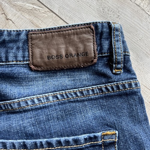 Hugo Boss Orange Jeans Mens 32x32 Straight Leg Stretch - 第 13/19 張圖片