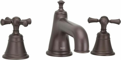 Jado 842/003/105 Hatteras Widespread Lavatory Faucet with Low Spout Old Bronze  - Picture 1 of 6