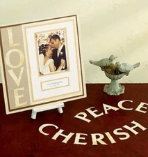 Alphabet Parchment Letters Cutouts Prepasted Wallies 12189