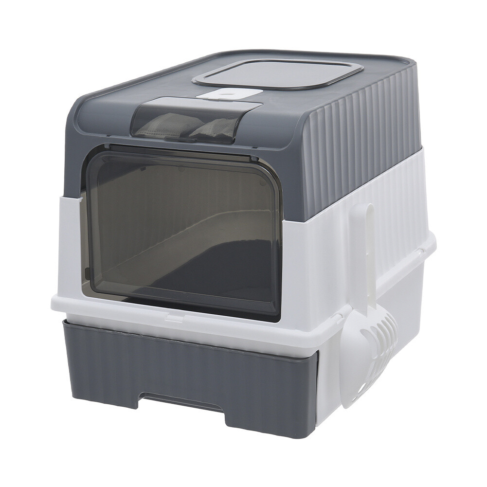 Large Automatic Smart Self Cleaning Cat Litter Box Toilet with UV