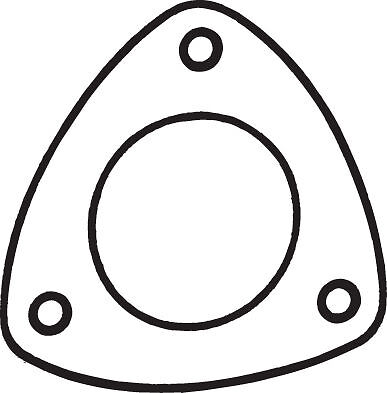 BOSAL 256-653 Gasket, exhaust pipe