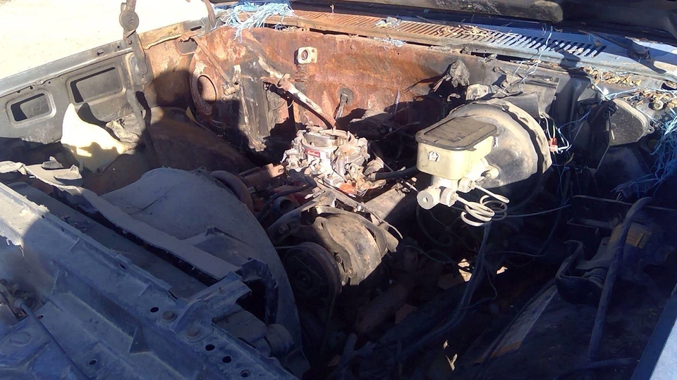 Caja de cambios de dirección asistida Chevy C10 1980-1987 con brazo Pitman OEM 4x2 Foto 2 de 4