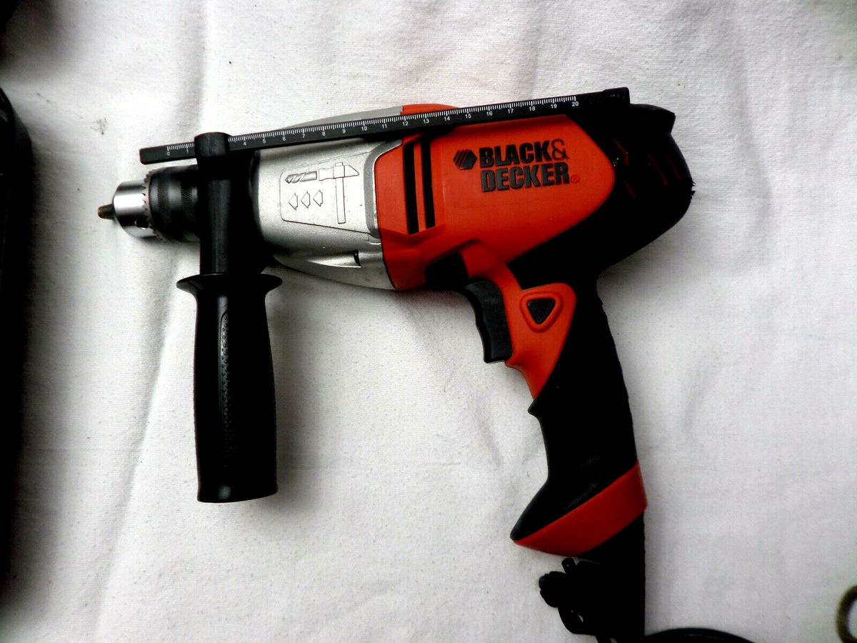 Black & Decker 1/2 Hammer Drill DR601 Corded Electric 6 Amp with