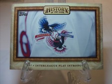 2010 Topps Baseball History of the Game #HOTG24 Interleague Play Intr  (10871)