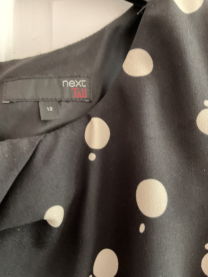 Next Tall summer dress size 12 eBay