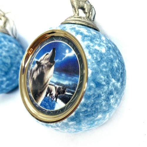 Vintage Bradford Midnight Royalty & Ebony Chief Christmas Ornament  Decoration - Picture 10 of 11