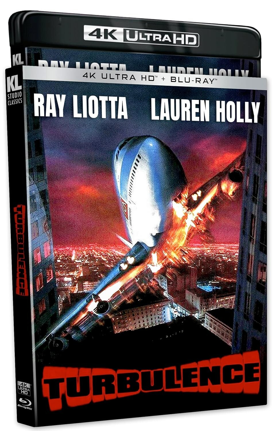 Turbulence (1997) - 4K UHD Blu-ray - New & Sealed - Ray Liotta