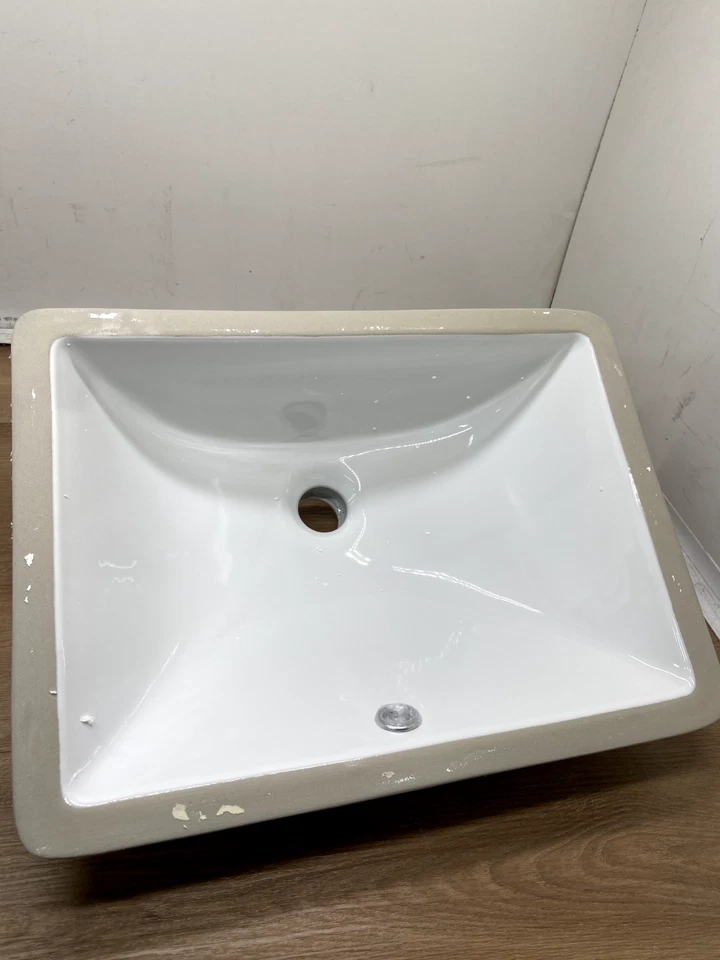 Avanity CUM18WT-R 18" Rectangular Vitreous China Undermount - White - Image 2 of 3