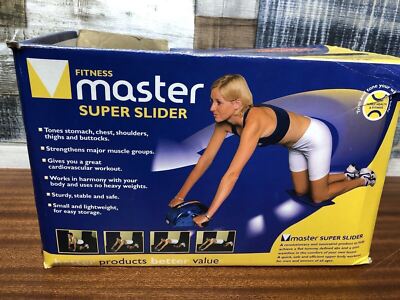 Fitness Master Super Slider einfaches & effektives Training! Ab 12 Jahren