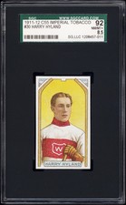 1911 C55 Imperial Tobacco #30 Harry Hyland (HOF, Montreal Wanderers) SGC 8.5