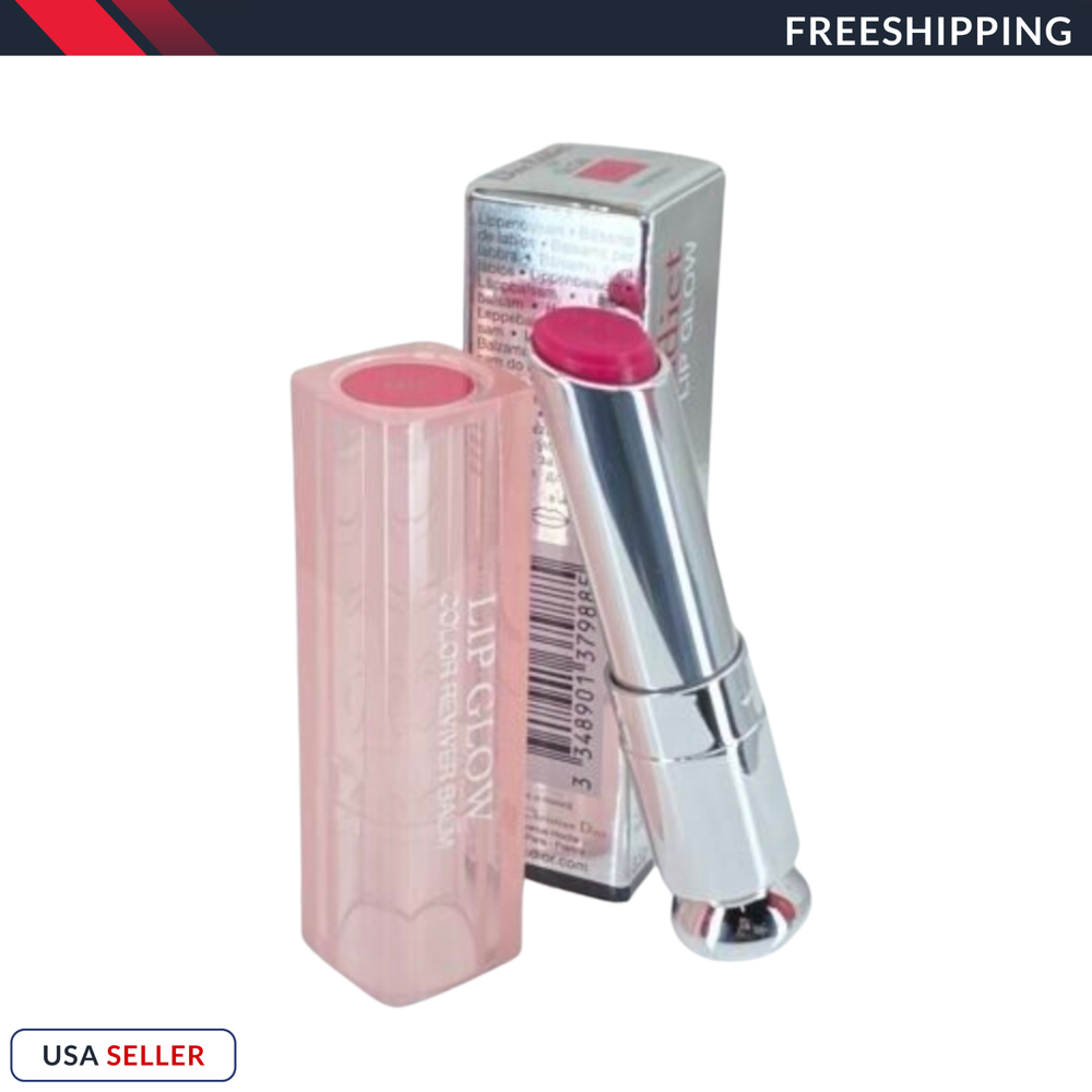 Dior Addict Lip Glow Color Reviver Balm Lipstick 3.2g Full Size | USA SELLER