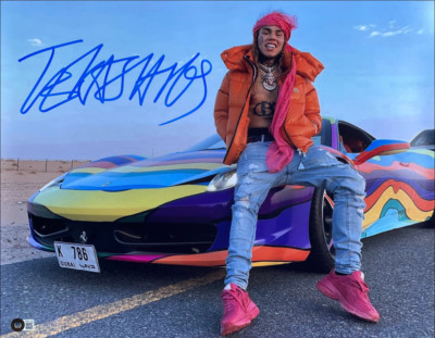 TEKASHI 6ix9ine Signed 16x20 Photo (Beckett Certified) | eBay